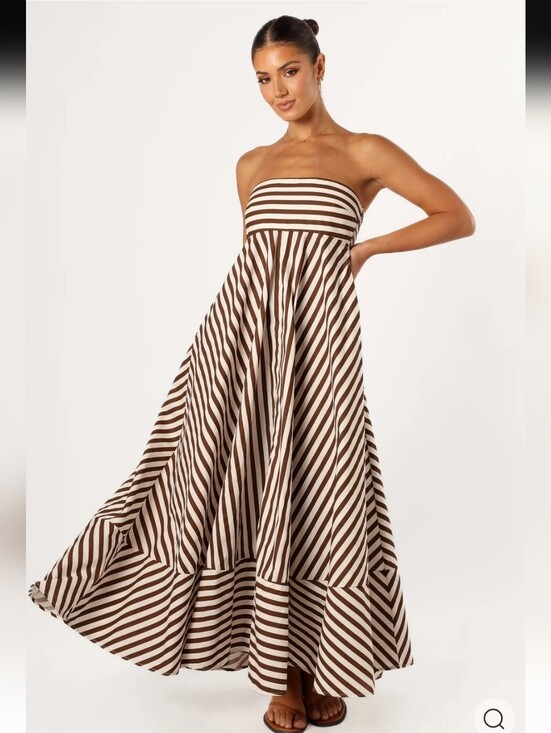 Petal & Pup Dresses & Skirts - Petal & Pup Bowie Strapless Maxi Dress